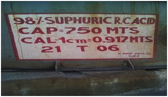 98% SULPHURIC R/C ACID